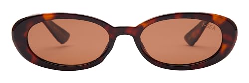I-SEA Holden Sunglasses - Mini Oval Women's Style with Scratch-Resistant Polarized Lenses