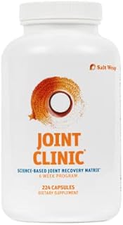 SaltWrap Joint Clinic - Joint Recovery Multivitamin Supplement - Tendon, Ligament, Cartilage Support – Repair and Rebuild with Cissus, C3 Curcumin Turmeric, Type 2 Collagen, 224caps