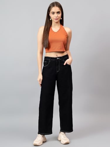 Image of KOTTY Womens Denim Jeans | All Day Comfort | Casual Wear for Women