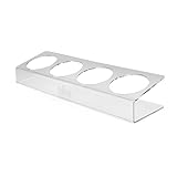 FUMOSA Pizzateig- & Zutatenbehälter »POMPEY« aus Silikon, flexibel und antihaftend (4 Stk.) | Pizzaballen-Box | Teigbox | Zutatenbehälter (1x Pizzastation OHNE Silikonbehälter)