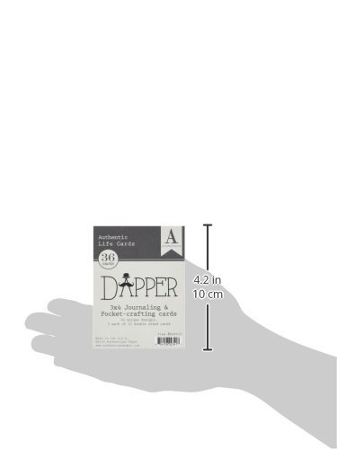 Authentique Paper Dapper Authentic Life Cards, Multi-Colour, 10.16 x 10.16 x 0.76 cm - Image 2