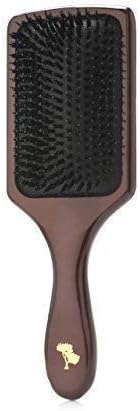 Silk Oil of Morocco Argan Oil Infused Paddle Brush - Moroccan Oil Infused Blow Drying Brush Great for Use with Hair Dryer - Amazing Detangling Brush - Amazing for Dry Hair and Damaged Hair - Anti Frizz Hair Products
