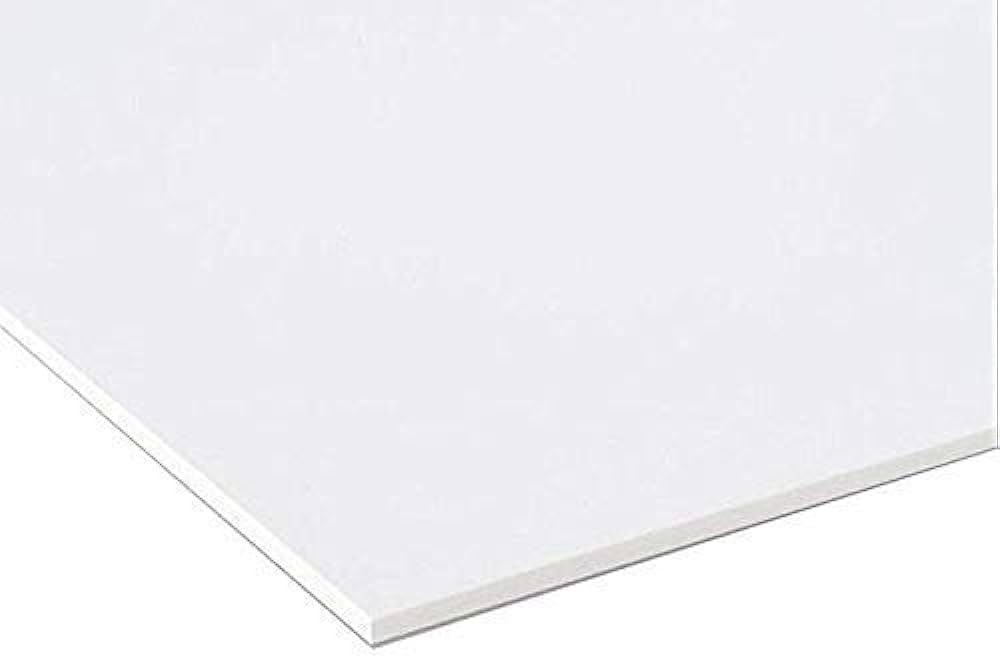 Pannello Lastra Forex pvc bianco spessore 5 mm 75x200 cm bianco forex bianco pvc bianco