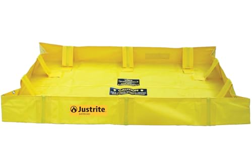 Berme de confinement étanche 1219mm avec parois de 203mm anti-fuite hydrocarbure