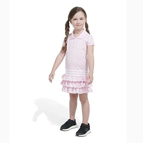Adidas Baby Girls Short Sleeve Polo Dress, Clear Pink, 24M #TOP4