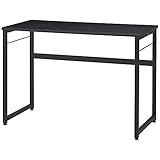 ナカバヤシ デスク オフィスデスク 1000×450mm ダーク木目 AMD-1045-DM