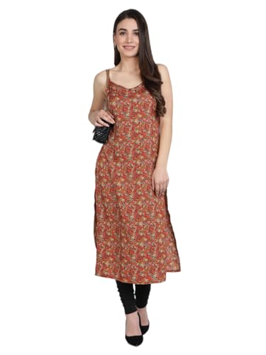 Image of PATLANI Women's Crepe Full Stitched Kurti.