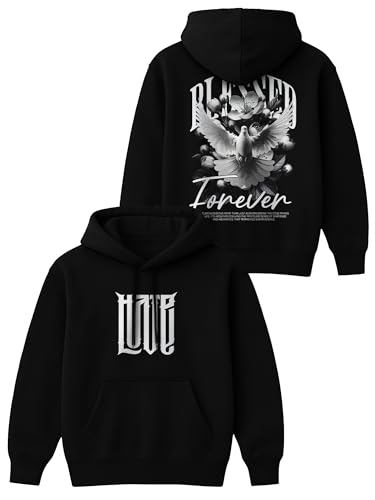 Image of Mens Printed Hoodie for Men Premium Casual Sweatshirt Man, Branded and Comfort Stylish Hoodies for Men Regular Fit Stylish Wear
