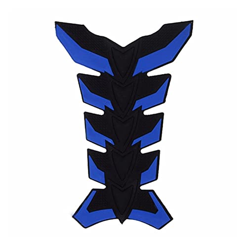 Protection réservoir moto contre rayures bleu 3D pour Yamaha Fazer FZ6 FZ8 MT03 R3