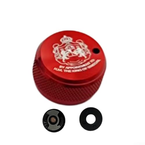 Fishing Wheel Mechanical Brake Trim Knob, Fishing Reel Tension Mechanical Brake Bolt Baitcasting Reel Spool Mechanical Brake Knob With Integrated Sound Feature For ABU Models(red)
