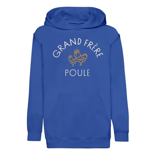 Grand Frère Poule sweat à capuche enfant doux et mignon