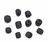 Liamlove Azabache Beads 6MM,Genuine natural Jet stone beads, perfect for crafting custom jewelry or protective charms.