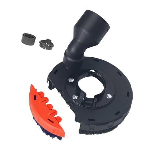 Baoblaze Angle Grinder Dust Cover Dustproof Multifunctional Easily Install for Cement Marble Lightweight Accessory with Soft Brush, for 100 Type