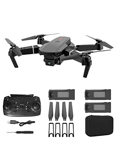 E88 Pro Drone 4K Com Câmera de Alta Definição Wifi Fpv Dobrável Drone 2.4G 6 Eixos Rc Quadcopter Alt