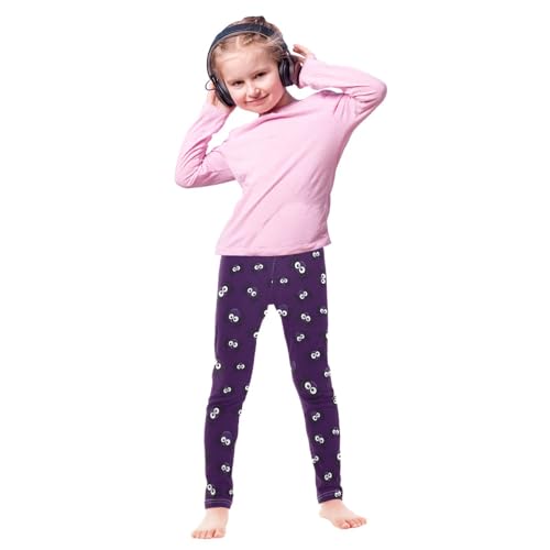 Casual Leggings for Girls Kids,Toddler's Stretch Yoga Pant,Fashion Tights Trousers for Dance Running Sport 4-10T4