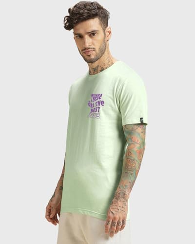 Image of Bewakoof X Minions Men's Cotton Graphic Print Regular Fit Half Sleeve Round Neck T-Shirt | Tshirt for Men Cotton| Casual Wear | Street Wear