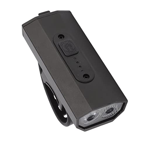 Rechargeable Bike Light Double Head 6 Light Levels LED Headlight, Aluminum Alloy, USB Rechargeable