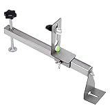 Wandhalterung für Wasserwaage, verstellbare Höhe, strapazierfähig, Nivellierhalterung, Wandbefestigung, für Elektriker, Tischler, Flieseninstallateure, Leitungsführung, Rohrausrichtung