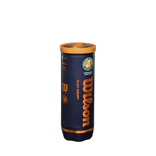 Image of Wilson Roland Garros Clay Tennis Ball - 3 Ball Can