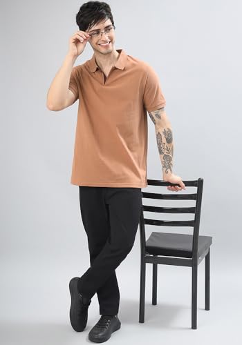 Image of Wear Your Opinion Solid Cotton Rich Polo T Shirt | Collar Tshirts | Half Sleeves | Plain-Regular Fit (Available in Plus Size)