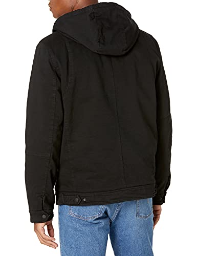 Levi's Men's Washed Cotton Hooded Military Jacket (Regular & Big & Tall Sizes)2