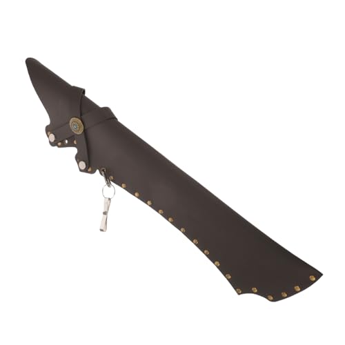 Hemobllo 4 Piezas Arrow Cubre el carcaj Flecha al Plegable Caso Bolsa de al Aire Libre Bolsa con cordón Cuero PU Negro