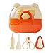 Quorvex Tagliaunghie per bambini, tagliaunghie per bambini, strumenti per toelettatura, pedicure, pinzette, lima per unghie dei piedi, bambini, ragazzi, ragazze, bambini, asilo, casa, scuola, viaggi immagine