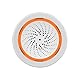 Haozee Smart Smart Siren Alarm, Tuya Zigbee Hub erforderlich, unterstützt Home Assistant Zigbee2mqtt, App-Steuerung, Stroboskop-Alarmsirene 90 dB Sounder