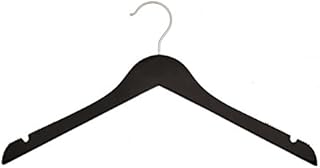 NAHANCO 20214 Flat Wood Top Hanger, 14