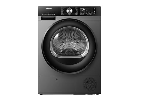 Hisense 9 Kg Heat Pump Dryer with WIFI Connectivity 15 Programs AI Dry Allergy Care Anti Crease Quick Wash Drum Clean - DH3S902BT