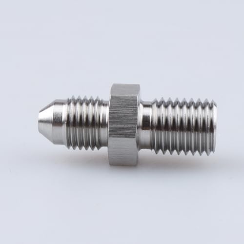 Image of AC PERFORMANCE 3AN Male Flare to M10x1.25 Metric Fitting Stainless Steel