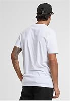 Urban Classics Herren Basic Tee – Kurzarm T Shirt mit Rundhalsausschnitt in regulärer Passform für Freizeit Sport Alltag und Streetwear Outfits,Weiß,XXL – Ansicht 8