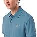 Lacoste Men's L.12.12 Short Sleeve Classic Fit Green Croc Polo, Limestone, Large