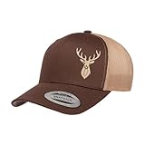Love Sketches Deer Country Hats for Men & Women | AAA Quality Embroidered Deer Hunting Hat for Men & Women | Mesh Trucker hat