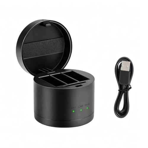 Cargador de batería triple soluciona la descarga en tu GoPro