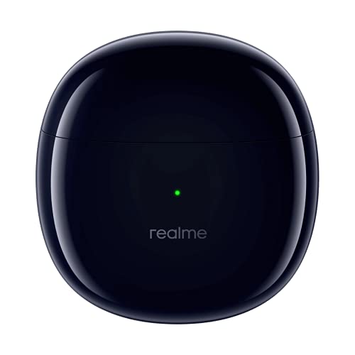 Image of Realme Buds Air 2 25H Battery Life Ipx5 Waterproof Transparency Mode Active Noise Cancellation Hi-Fi 88Ms Super Low Latency Bass Boost Driver Bluetooth Truly Wireless In Ear Earbuds With Mic, Black
