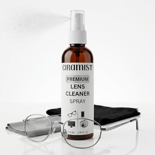 Premium Lens Cleaner Spray 100ML – Anti-Scratch, Dust & Smudge Re...