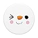 Disfraz de muñeco de nieve Navidad Snow Winter PopSockets PopGrip: Agarre intercambiable...