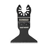 Dewalt EXTREME Multi-Tool Japan Sägeblatt DT20741 (64 mm, mit Multi-Fit-Aufnahme, HCS-Schnittflächen für den Einsatz in Harthholz)