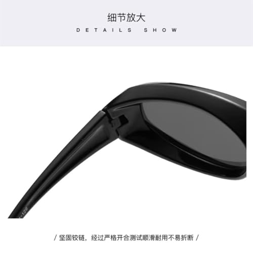Lunettes de soleil ovales légères finis les maux de tête et reflets - 3
