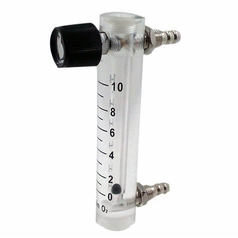 K D 0-10LPM Tube Type Oxygen Flow Meter Flowmeter Regulator With Valve,Measuring and Controlling Air