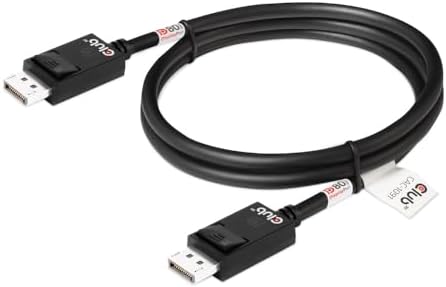 Club3D CAC-1093 DisplayPort™ 2.1 DP54™ Câble certifié VESA® 8K120Hz 3m
