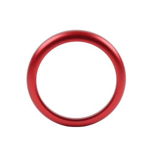 Cnfang4 1 Pc Aluminum Alloy Stopwatch Ring Compass Cover Red for Porsche 718 2016-2021