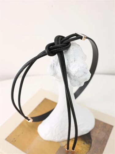 Rfmfkkg Buckle Leather Skinny Waist Belt For Women Dresses Self-Tie Waistband Knotted Decoration Small Belt4