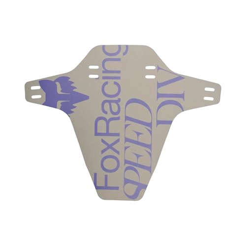 Fox Racing Front Mountain Bike Mudguard (Cream/Logo)