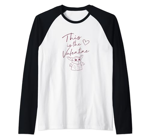 T-shirt Star Wars The Mandalorian The Child style baseball bicolore pour fan