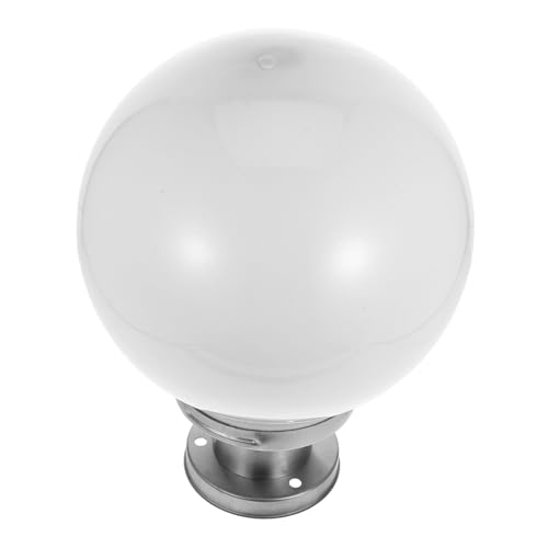 Globe Rond en Acrylique et Aluminium Blanc DOITOOL Luminaire Premium