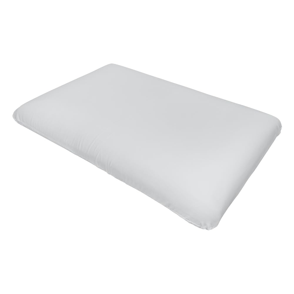 Inphysio - Ergonomisches Kopfkissen - Memory Foam Kissen - mit Bezug aus 100% Bambus Satin - Hautfreundlich und Temperaturausgleichend - Komfort & Sanfte Hautpflege