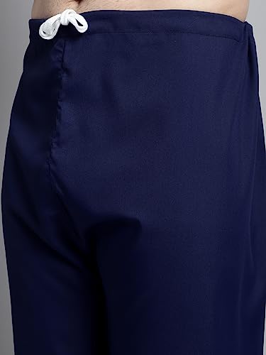 Image of Jompers Men's Cotton Solid Pathani Kurta With Pant