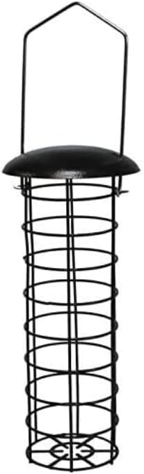 Garden Mile Hanging Fat Ball Bird Feeder - Metal Wild Bird Feeder for Fat Balls & Suet Blocks - Weather Resistant Garden Bird Feeder with Easy Refill Lid, Outdoor Bird Feeder for Small Birds โ image 1